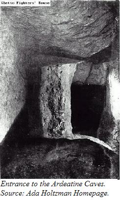 The entrance to the Ardeatine Caves